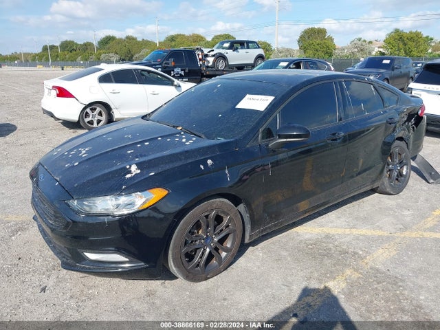 Ford FUSION SE 2018 3FA6P0HD1JR252392 Image 2
