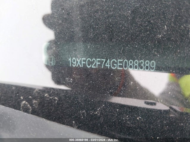 Honda CIVIC EX 2016 19XFC2F74GE088389 Image 9
