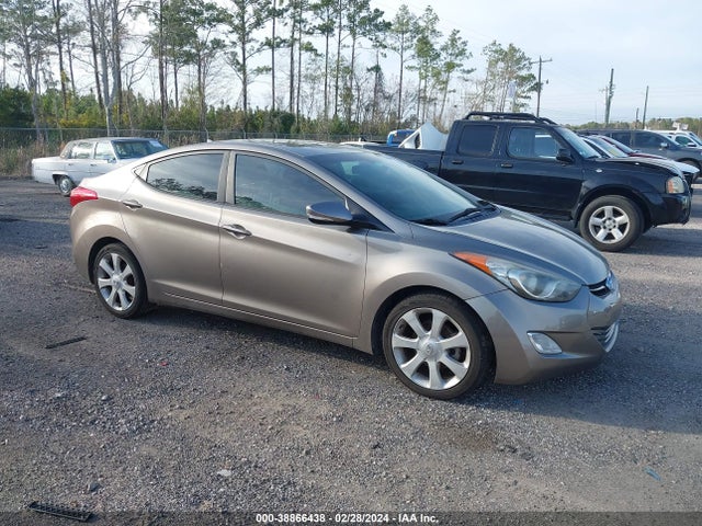 2013 HYUNDAI ELANTRA GLS/LIMITED VIN: 5NPDH4AEXDH451750