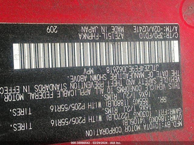 JTLZE4FE9EJ062618 Scion XB
