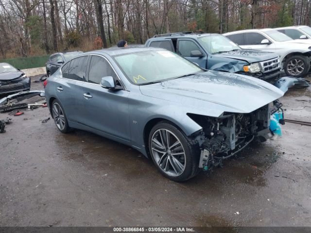 38866845 :رقم المزاد ، JN1EV7AR9HM835230 vin ، 2017 Infiniti Q50 3.0t Premium مزاد بيع