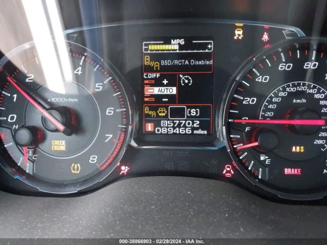 JF1VA2V66K9809518 Subaru Wrx Sti Limited