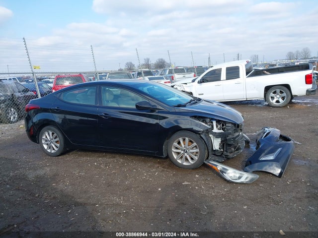 Продажа на аукционе авто 2016 Hyundai Elantra Se, vin: 5NPDH4AE3GH689539, номер лота: 38866944