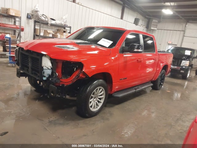 1C6SRFJT5MN521970 RAM 1500 Laramie  4x4 5'7 Box