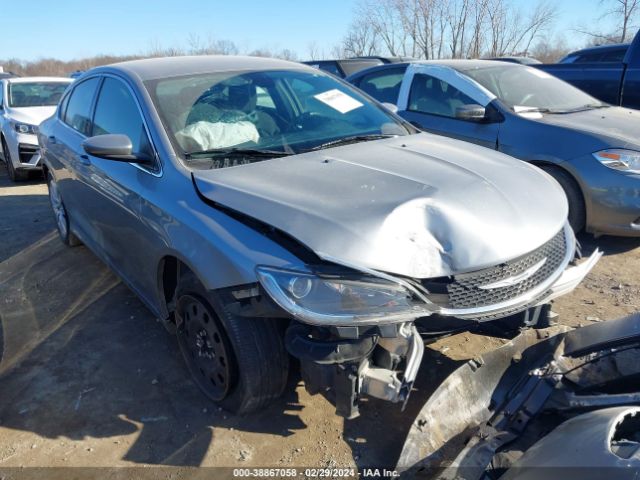 Auction sale of the 2015 Chrysler 200 Lx, vin: 1C3CCCFB5FN618395, lot number: 38867058