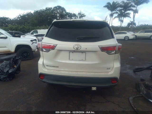 Toyota Highlander Le Plus V6/le V6 2014 5TDZKRFH4ES008965 Image 17