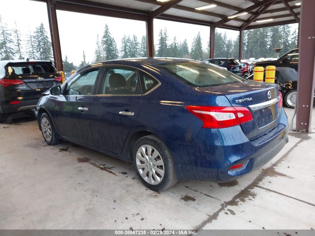 Nissan SENTRA S 2016 3N1AB7AP8GY299954 Image 3