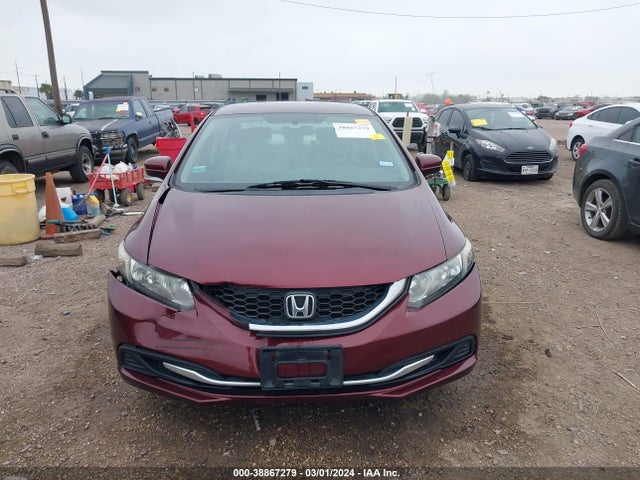 Honda Civic Lx 2014 19XFB2F54EE020107 Image 12