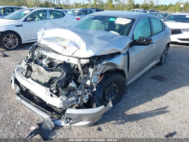 Honda Civic Lx 2019 2HGFC2F61KH599435 Image 2