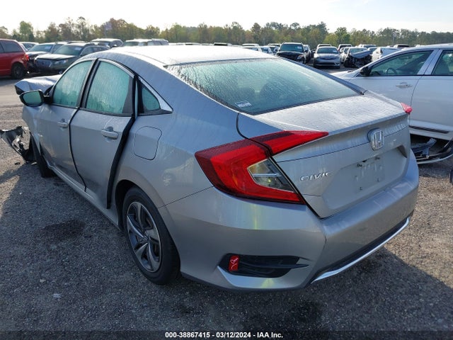 Honda Civic Lx 2019 2HGFC2F61KH599435 Image 3