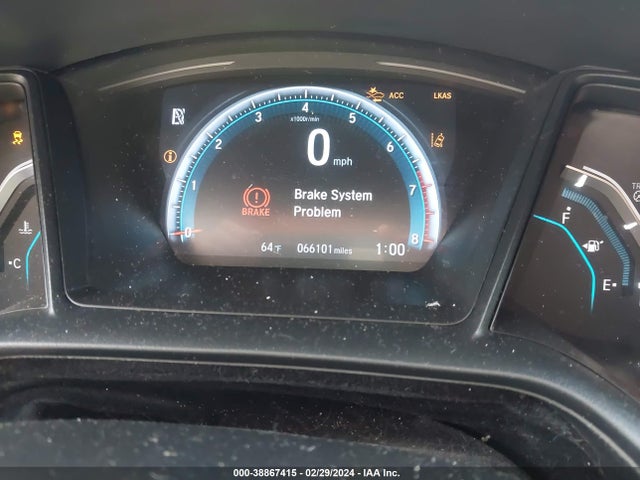 Honda Civic Lx 2019 2HGFC2F61KH599435 Image 7