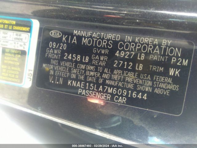 KNAE15LA7M6091644 KIA Stinger Gt-line