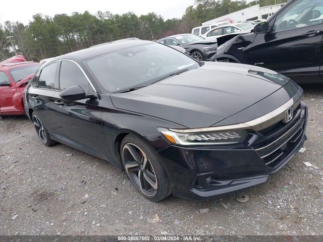 Aukcja sprzedaży 2022 Honda Accord Sport, vin: 1HGCV1F31NA005412, numer aukcji: 38867502
