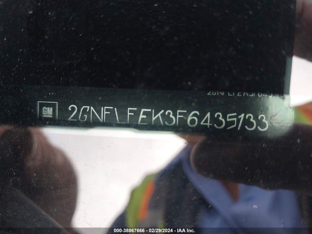 Chevrolet EQUINOX 1LT 2015 2GNFLFEK3F6435133 Image 9