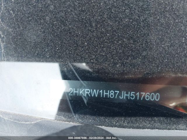 2HKRW1H87JH517600 Honda Cr-v Ex-l/ex-l Navi