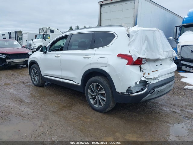 5NMS3CADXKH038728 Hyundai Santa Fe Sel Plus