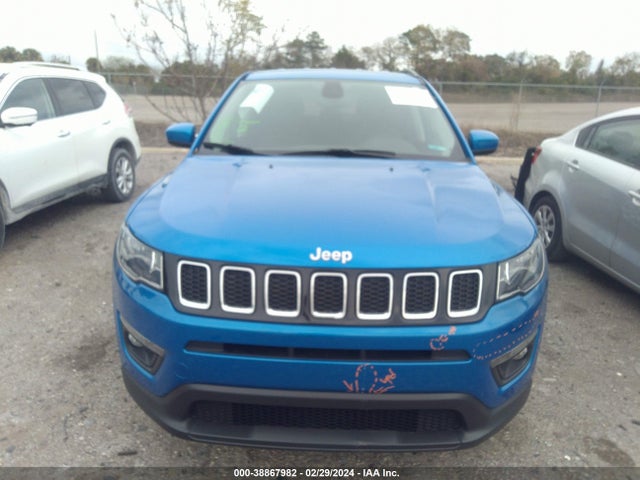 2019 JEEP COMPASS LATITUDE FWD VIN: 3C4NJCBB4KT715985