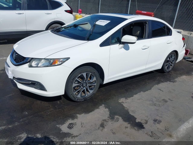 Honda CIVIC EX 2015 19XFB2F88FE225988 Image 2