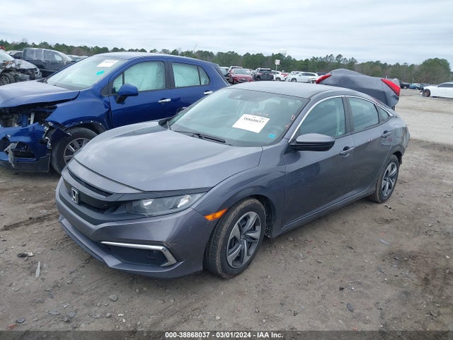 Honda Civic Lx 2020 2HGFC2F63LH602224 Image 2