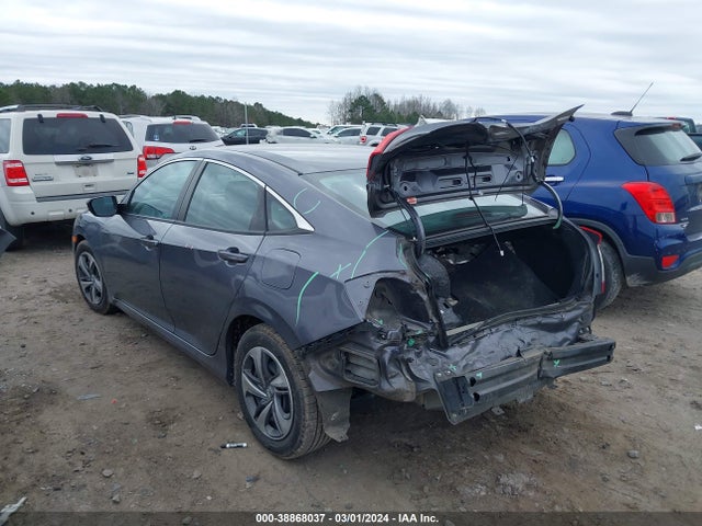 Honda Civic Lx 2020 2HGFC2F63LH602224 Image 3