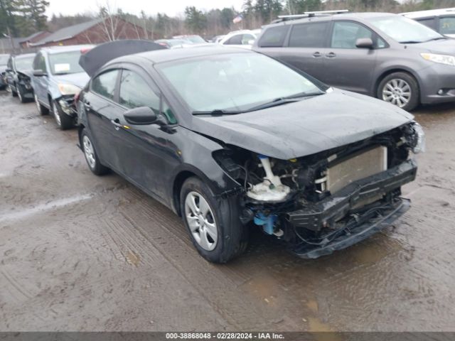 Auction sale of the 2018 Kia Forte Lx, vin: 3KPFK4A7XJE283457, lot number: 38868048