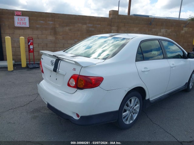 2010 TOYOTA COROLLA S VIN: 2T1BU4EE9AC483696