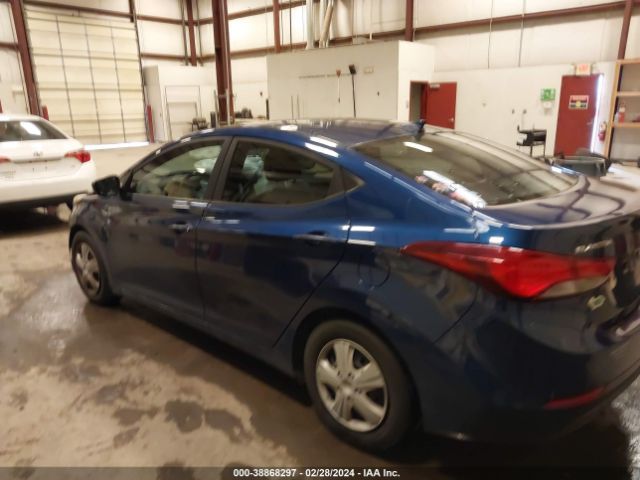 5NPDH4AE5GH722234 Hyundai ELANTRA SE
