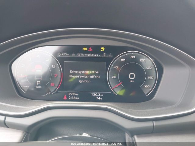 WA1FAAFY4R2011878 Audi Q5 Prestige 45 Tfsi S Line Quattro S Tronic