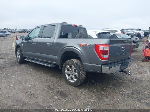 Ford F-150 Lariat 2021 1FTFW1E88MFA20688 Image 3