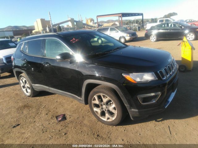 Auction sale of the 2018 Jeep Compass Limited Fwd, vin: 3C4NJCCB8JT502681, lot number: 38868384