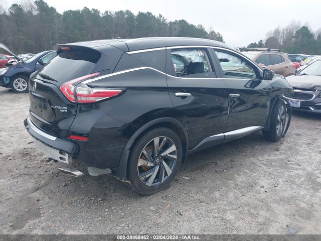 Nissan Murano Platinum 2018 5N1AZ2MH5JN195857 Image 4