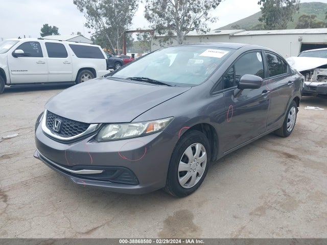 Honda Civic Lx 2014 19XFB2E54EE023977 Image 2