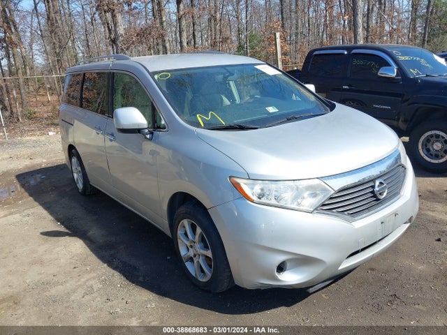 2012 NISSAN QUEST S VIN: JN8AE2KP3C9040699