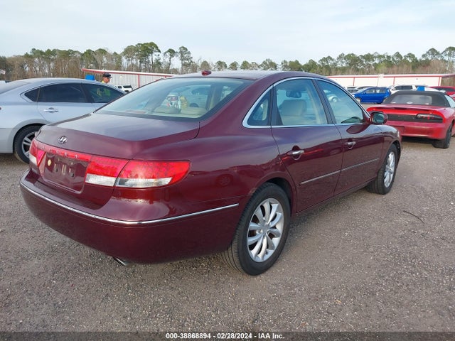 Aukcja sprzedaży 2008 Hyundai Azera Gls, vin: KMHFC46D78A333610, numer aukcji: 38868894