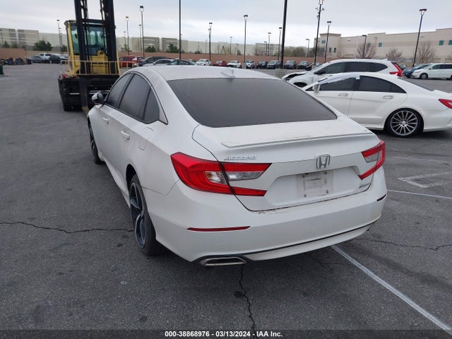 2019 HONDA ACCORD SPORT VIN: 1HGCV1F32KA113680