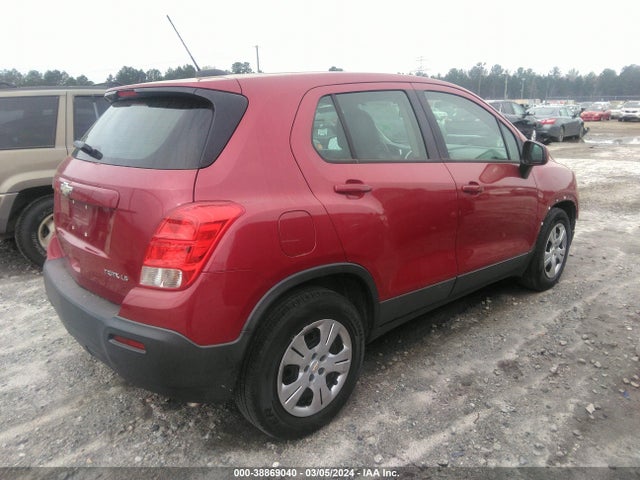 Chevrolet Trax 1ls 2015 KL7CJKSB8FB118943 Image 4
