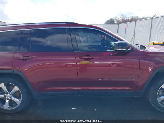1C4RJKBG3M8103849 Jeep Grand Cherokee L Limited 4x4