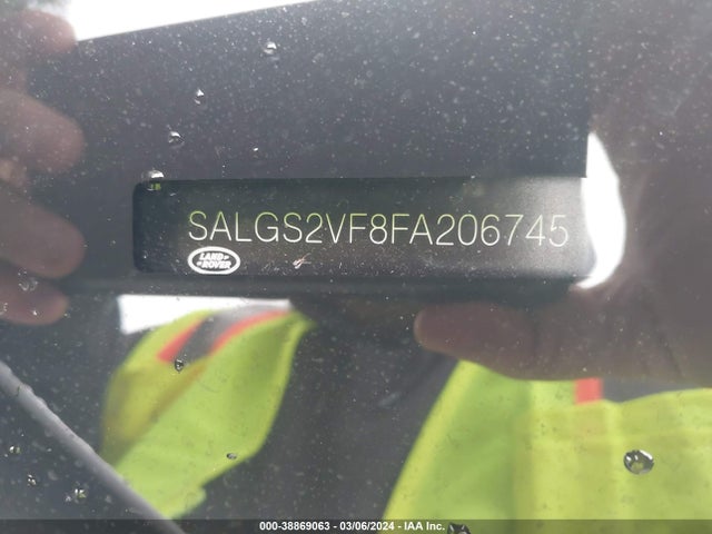 SALGS2VF8FA206745 Land Rover Range Rover 3.0l V6 Supercharged Hse