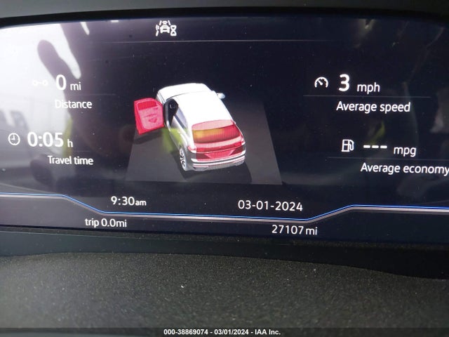 1V2WE2CA7NC217206 Volkswagen Atlas Cross Sport 3.6l V6 Se W/technology
