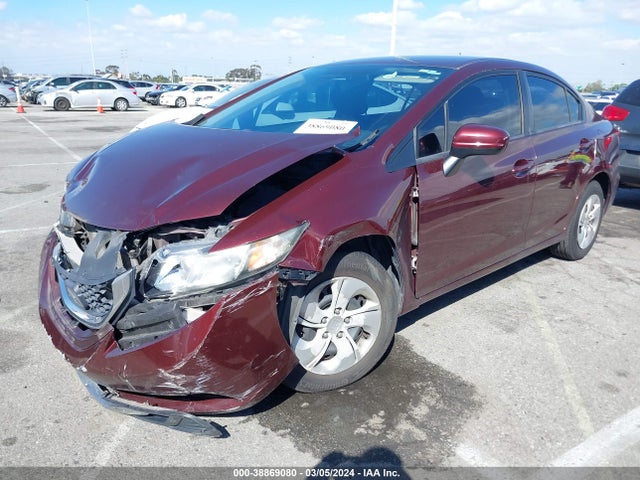 Honda Civic Lx 2015 19XFB2F56FE227633 Image 2