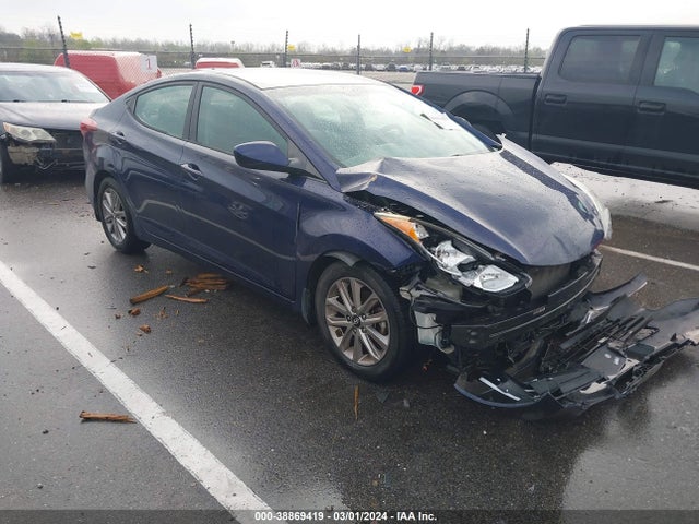 Hyundai ELANTRA SE 2014 5NPDH4AE6EH529281 Image 1