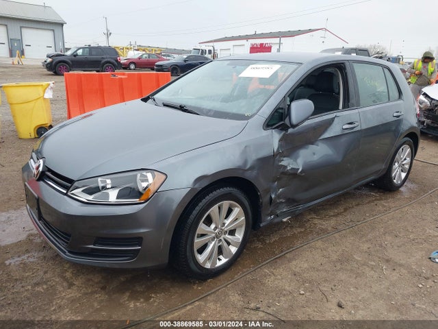 3VW2A7AU7FM037534 Volkswagen Golf Tdi S 4-door