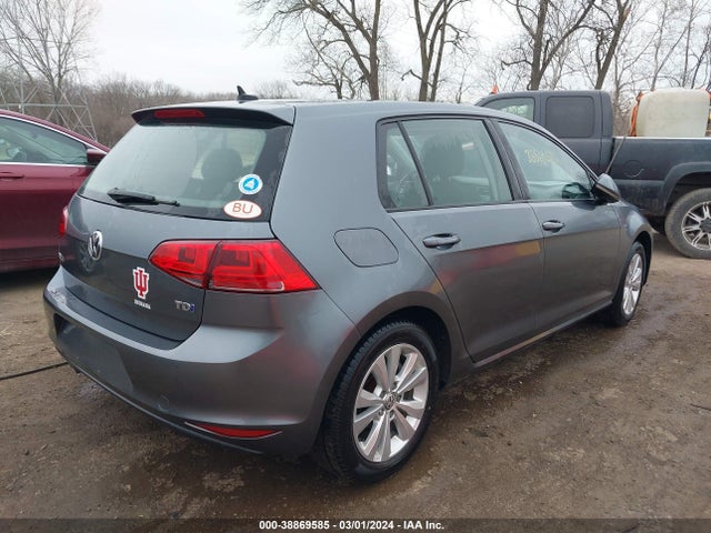 3VW2A7AU7FM037534 Volkswagen Golf Tdi S 4-door