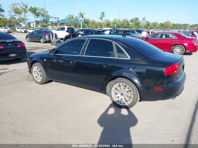 2008 AUDI A4 2.0T/2.0T SPECIAL EDITION VIN: WAUAF78E18A129623