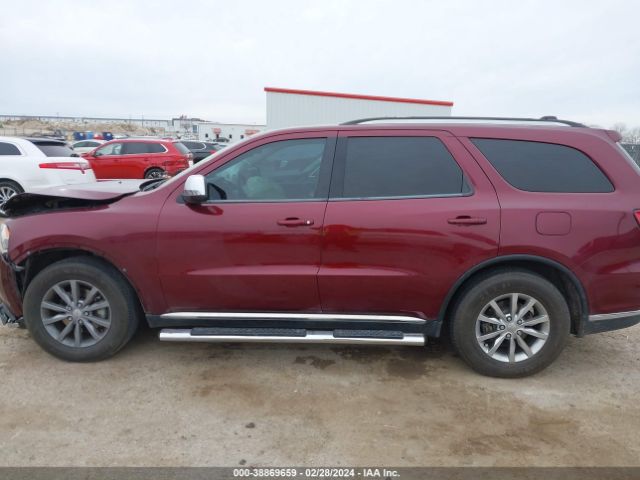 1C4RDHAG9JC247961 Dodge Durango Sxt Rwd