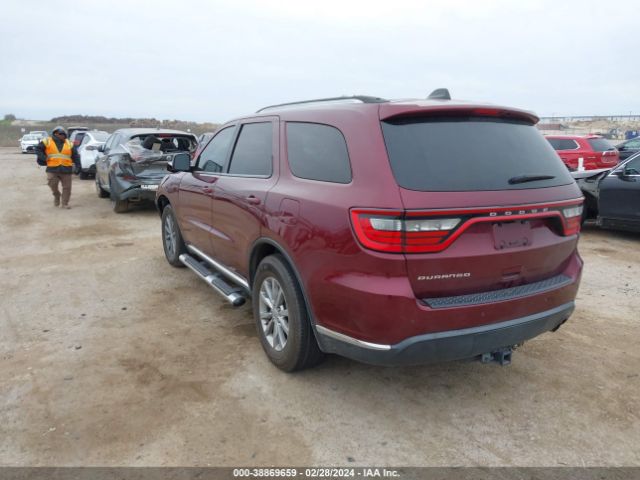 1C4RDHAG9JC247961 Dodge Durango Sxt Rwd