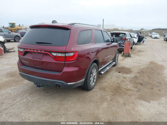 1C4RDHAG9JC247961 Dodge Durango Sxt Rwd