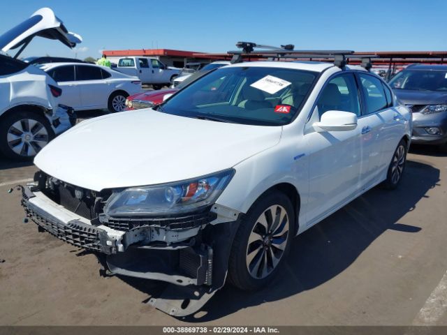 1HGCR6F58EA004700 Honda Accord Hybrid Ex-l