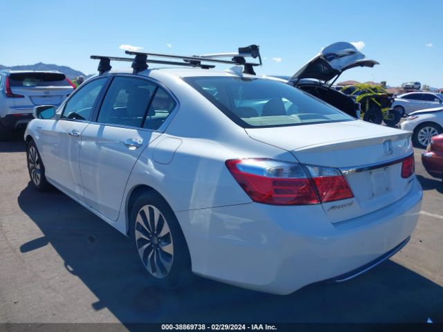 1HGCR6F58EA004700 Honda Accord Hybrid Ex-l