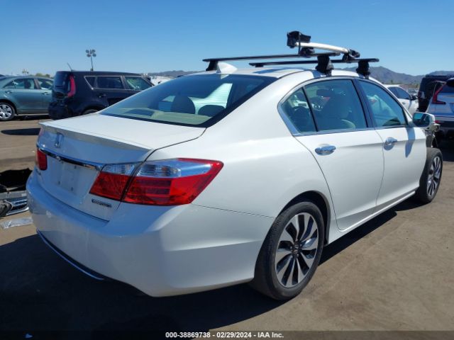 1HGCR6F58EA004700 Honda Accord Hybrid Ex-l